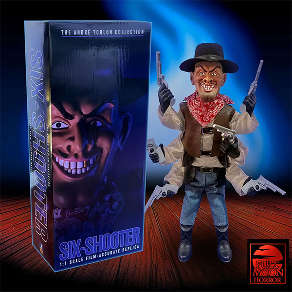 Full Moon Features Puppet Master The Andre Toulon Collection Six Shooter 1/1 Scale Limited Edition Replica